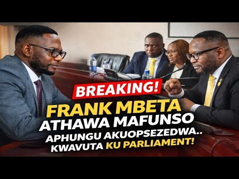 BREAKING! WATHAWA ATTORNEY GENERAL... KWAVUTA KU PARLIAMENT.. ZIKUCHITIKADI IZIZI?