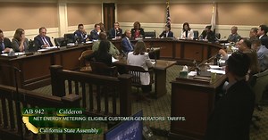 California State Assembly Utilities & Energy Committee votes 10-4 to pass amended Assembly Bill 942