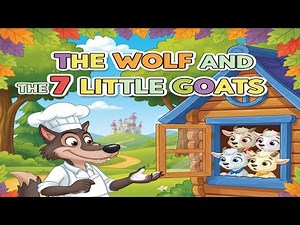 The Wolf and the Seven Little Goats | Classic Kids' Animated Story