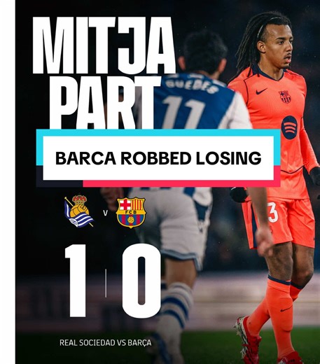 Barcelona's Bitter Loss Against Real Sociedad