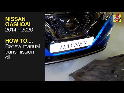 Nissan Qashqai (2014 - 2020) - Renew manual transmission oil
