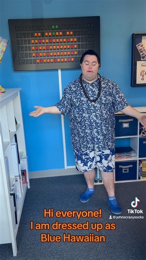 John here! Happy Halloween! I am dressed up as Jimmy Buffett. What is everyone else wearing for Halloween? | John's Crazy Socks