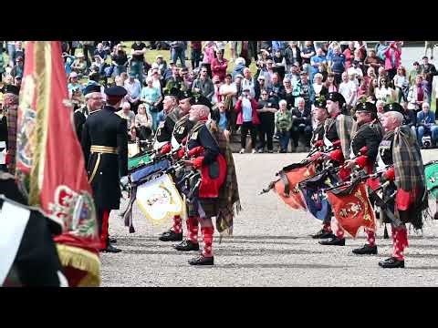 The Atholl Highlanders Parade 2025