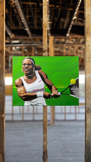 6.8K views · 145 reactions | Serena Williams #satisfying #art #reels | Made By Cito | Facebook