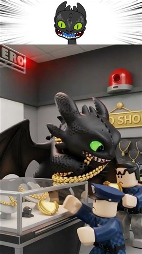 “My Sprunki OC: Toothless x Roblox – Gold Shop Chaos! 🐉💎😂”