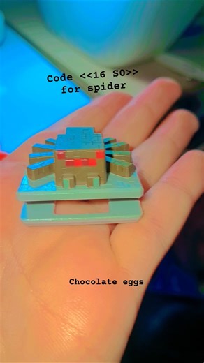 code for spider 👋 minekraft
