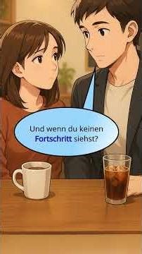 Alemán A2 – Diálogo corto: ¿Qué te motiva a levantarte temprano? | Lily Lingua #short#shorts