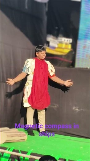 Use of magnetic compass in ships.