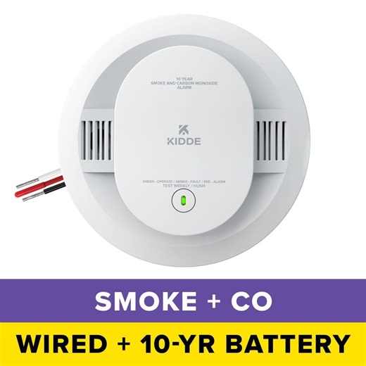 Reviews for Kidde 10-Year Battery and Hardwired Smoke and Carbon Monoxide Detector, Interconnectable, LED Lights and Voice Alarm,30CUA10-V | Pg 4 - The Home Depot