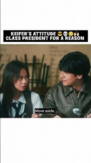 Keifer got that king attitude 😎✨👑🔥 Ang Mutya Ng Section E AMNSE 🔥