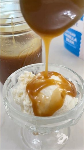 Homemade Starbucks-style Caramel Sauce 🍯✨#easyrecipe #caramel #dessert #copycat #coffee #yummy