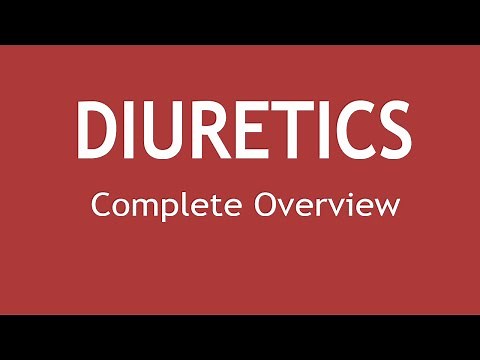 Pharmacology of Diuretics - Complete Overview (Mechanism of Action, Adverse Effects and Uses)