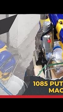 1085 Putty Sprayer Machine I How To Use Airless Putty Spray Machine