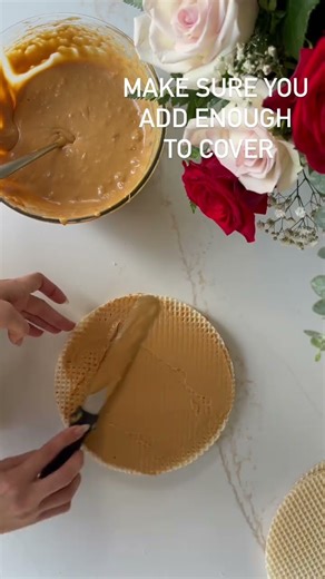 RECIPE- Dulce de Leche Waffle Cake