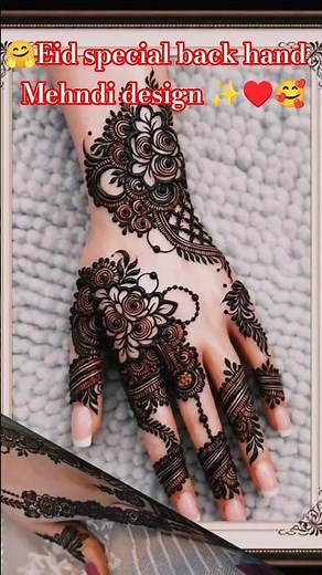 🤗Easy back h Mehndi Design✨♥️2026|Eid Mehndi designs| bridal mehndi|mehndi ke design #trending#henna