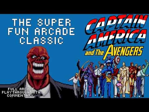 Captain America and the Avengers (1991) Full Arcade Game Playthrough (with Commentary)