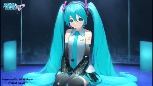 Hatsune Miku NT Whisper Vs. Hatsune Miku NT V2 Whisper 初音ミク (Miku and Mikune)