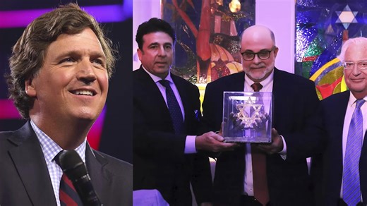 Mark Levin shares private texts Tucker Carlson sent him Friday revealing that TPUSA has invited Levin to debate Carlson at their upcoming event in Scottsdale, AZ, in Dec. Carlson said he wanted to debate, but Levin responded by chickening out and calling him a "Nazi promoter." | InformationLiberation