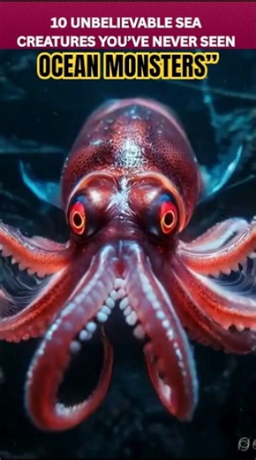 10 Unbelievable Sea Creatures You’ve Never Seen #sciencefacts #science