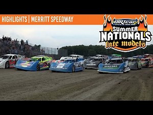 DIRTcar Summer Nationals Late Models at Merritt Speedway July 23, 2022 | HIGHLIGHTS