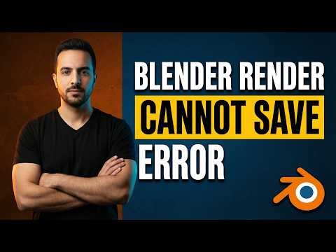 Blender Render Cannot Save Error (Quick Fix Guide)