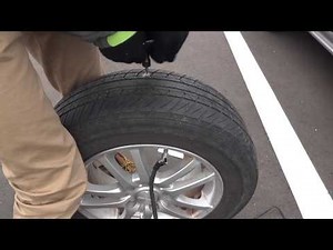 I had a puncture repair of automobile tire yourself
