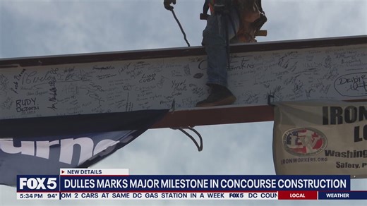 Dulles International Airport marks major milestone