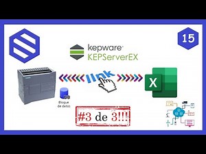 💚Link EXCEL con PLC S7-1200 de Siemens | KEPServerEX | OPC UA y DDE | PARTE 3‼️