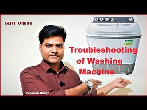 Troubleshooting of Videocon Washing Machine #SBITONLINE