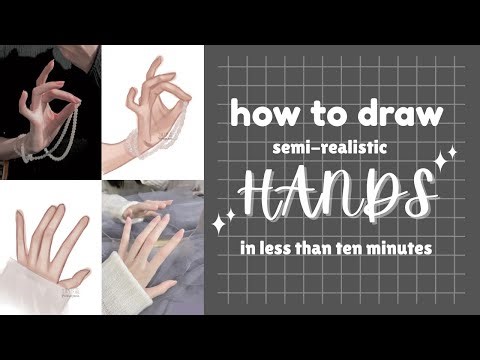 Shortcut to Drawing HANDS in Less than 10 Minutes : Drawing Tutorial