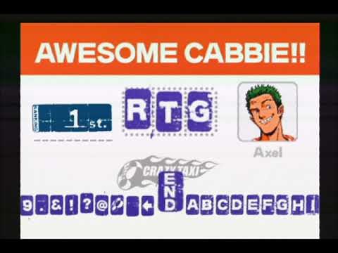 CodeBreaker on OPL PS2 HDD Set Up - Completing Crazy Taxi with 1 customer lol