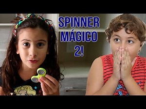 MEU FIDGET SPINNER MÁGICO (Parte 2)