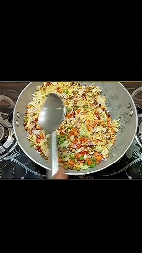 2 minutes me banaye Bhel Puri👌 #food #cooking #shorts