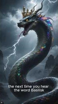 The Basilisk Could Kill With One Look!