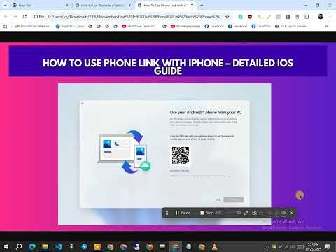 How To Use Phone Link with iPhone – Detailed iOS Guide