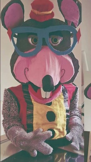 HOMEMADE CEC (CHUCK E. CHEESE CYBERAMIC ANIMATRONIC #fnaf #ANIMATRONIC #chuckecheese #viral