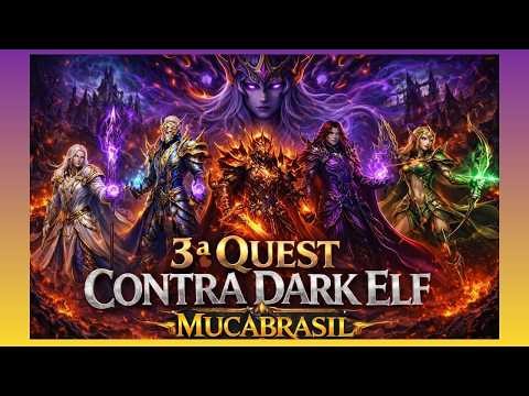 💜 Live mucabrasil 3° quest Dark Elf… o desafio de jogar de elf
