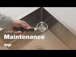 The Oracle™ | How to clean your coffee machine: filter basket rinse | Sage Appliances UK