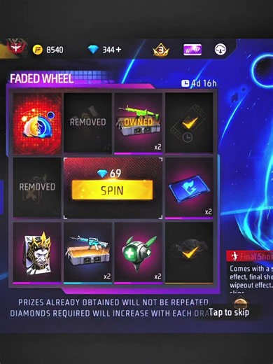 I Got "Final Shot - Total Eclipse" Animation Just 1 Spin!😱🔥| Free Fire Luck Royale
