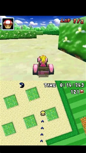 Mario kart ds: PEACH GARDENS #mariokartds