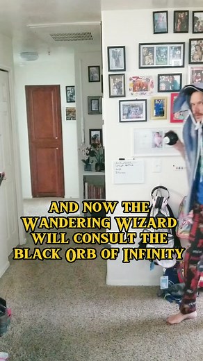 12K views · 446 reactions | time to consult the Orb of Infinity... #thatgeekfamily #orbofinfinity #magic8ball #bardic #bard #wizard #blackorbofinfinity #orbofinfinity #dnd #dungeonsanddragons #wanderingwizard | That Geek Family | Facebook