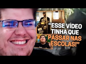 CASIMIRO REAGE: SIM, ELE DE NOVO... O BATMAN DO LEBLON | Cortes do Casimito