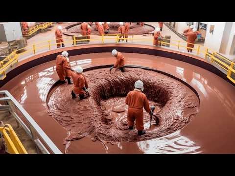 How Chocolate Is Made | Inside The Chocolate Factory Process