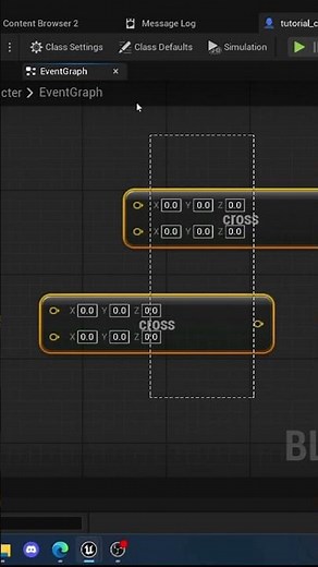 Unreal Engine 5 Vector – Vector Tutorial – Cross Product in Blueprints #tutorial