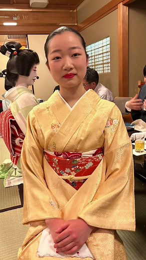 6月に舞妓デビューするもみ智です🌸#先斗町 #舞妓 #京都 #花街 #お店出し #デビュー