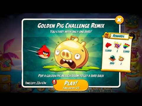 Angry Birds 2 AB2 Golden Pig Challenge (Apr 18, 2026)