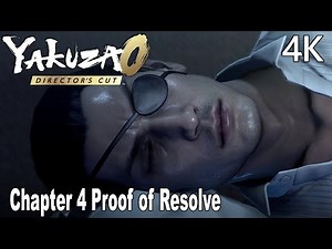 Yakuza 0 Director's Cut Gameplay Walkthrough Chapter 4 Proof of Resolve 4K Full Game