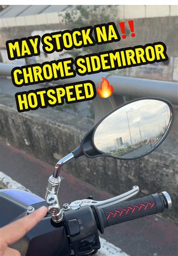 Hot Speed Chrome Side Mirrors in Stock Now!