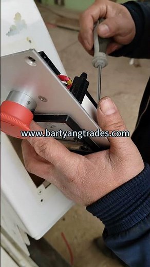 Buhler Roller Mills MDDK Eletrical Control Switch Installation