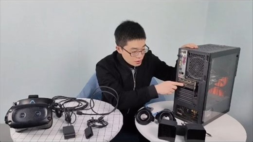 HTC VIVE教程 第一课 硬件安装#开封幻乐之家vr体验店 #vr